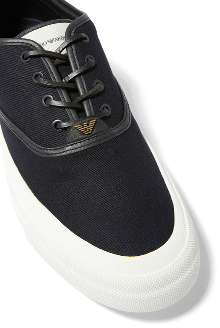 Low-Top Canvas Sneakers